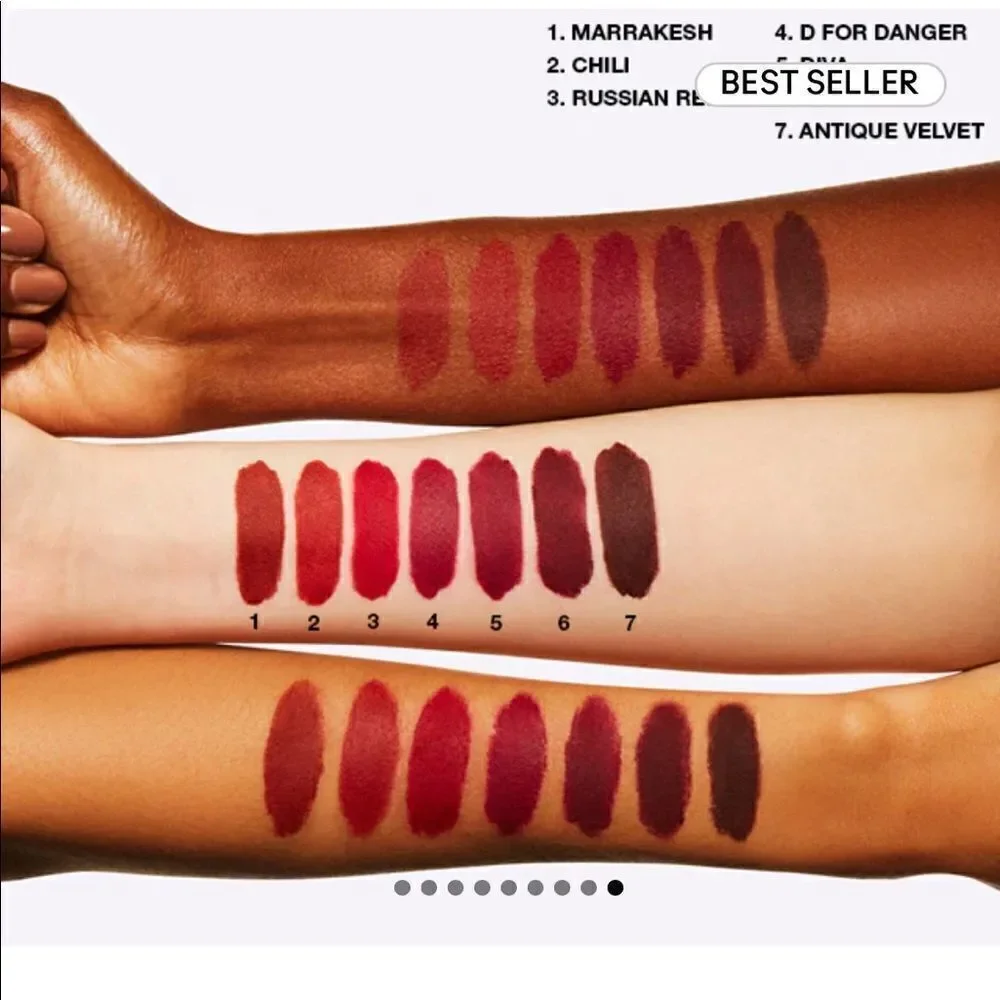 MATTE LIPSTICK color Russian red new Ipsy bag  3 G / 0.1 US OZ